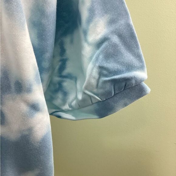 Sonoma OX blue tie dye‎ short sleeve sweatshirt new with tags - Picture 5 of 15